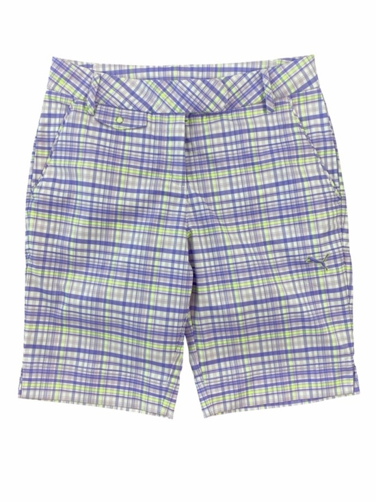 Puma Pants - Puma Golf Plaid Tech Shorts Size 4